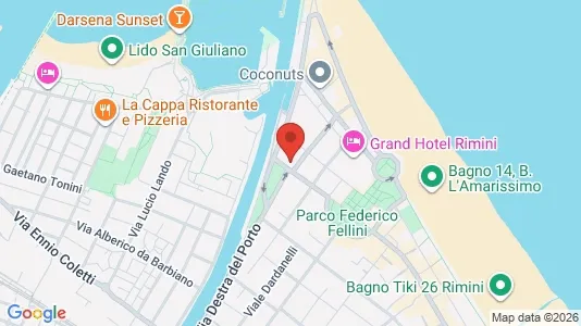 Apartments for rent in Rimini - Photo from Google Street View