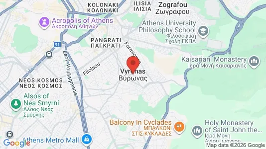 Apartments for rent in Vyronas - Photo from Google Street View