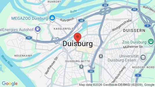 Rooms for rent in Duisburg - Photo from Google Street View
