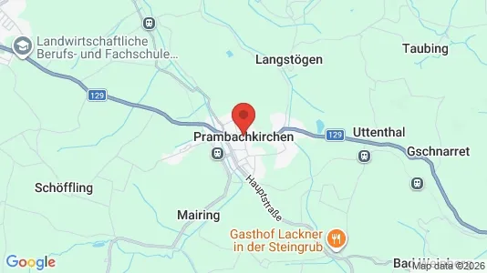 Apartments for rent i Prambachkirchen - kort over placeringen