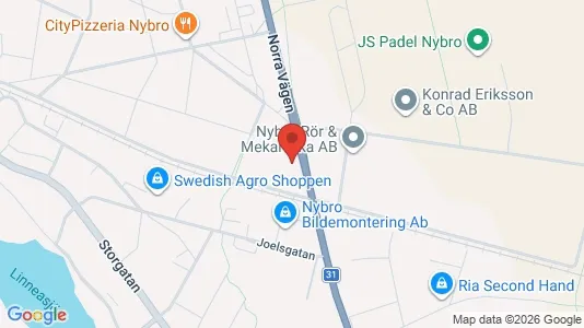 Apartments for rent in Nybro - Photo from Google Street View