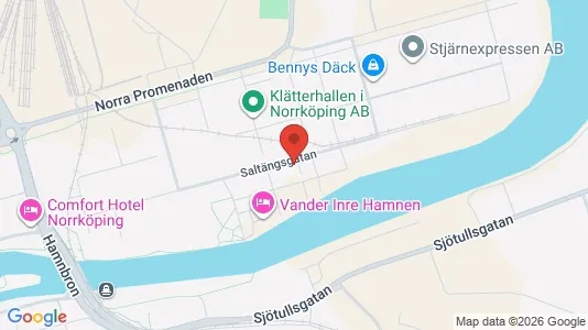 Apartments for rent i Norrköping - kort over placeringen