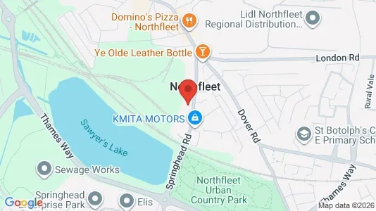 Apartments for rent i Gravesend - Kent - kort over placeringen