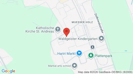 Apartments for rent i Schwerin - kort over placeringen