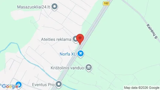 Apartments for rent i Vilniaus r. sav. - kort over placeringen