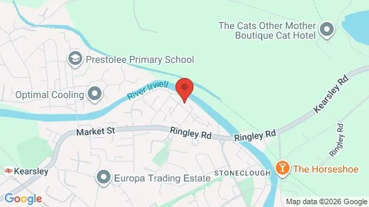 Apartments for rent i Manchester - Lancashire - kort over placeringen