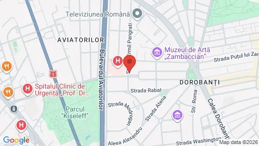 Apartments for rent i Bucharest - Sectorul 1 - kort over placeringen