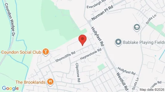 Apartments for rent i Coventry - West Midlands - kort over placeringen