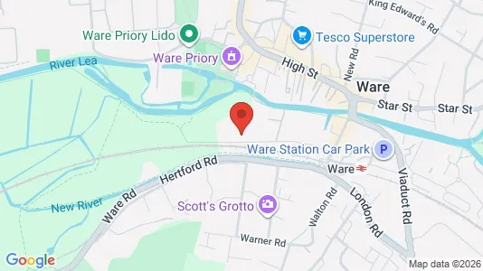 Apartments for rent in Ware - Hertfordshire - Photo from Google Street View