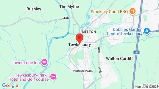Apartments for rent in Tewkesbury - Gloucestershire - Photo from Google Street View