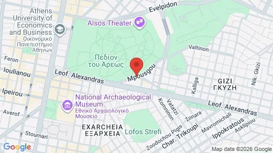 Apartments for rent i Athens Ampelokipoi - kort over placeringen