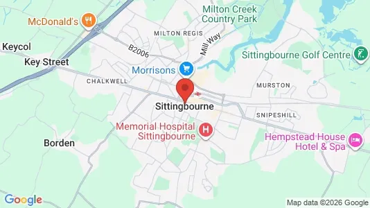 Apartments for rent in Sittingbourne - Kent - Photo from Google Street View