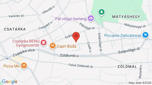 Apartments for rent i Budapest Újbuda - kort over placeringen
