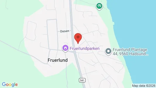 Apartments for rent i Hadsund - kort over placeringen