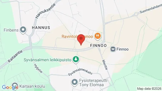 Apartments for rent i Espoo - kort over placeringen