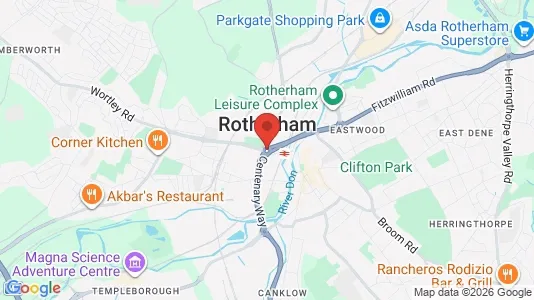 Apartments for rent in Rotherham - South Yorkshire - Photo from Google Street View