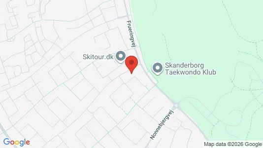 Apartments for rent i Skanderborg - kort over placeringen