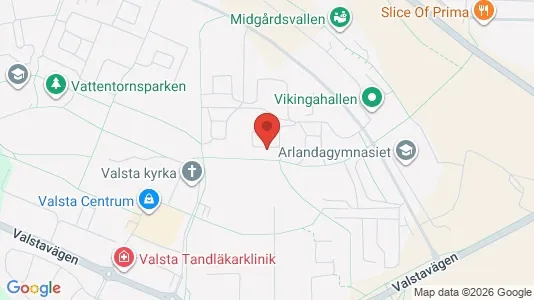 Rooms for rent i Sigtuna - kort over placeringen