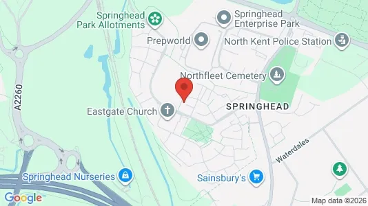 Apartments for rent i Gravesend - Kent - kort over placeringen