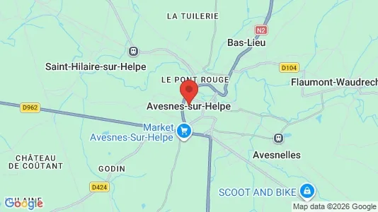 Apartments for rent in Avesnes-sur-Helpe - Photo from Google Street View