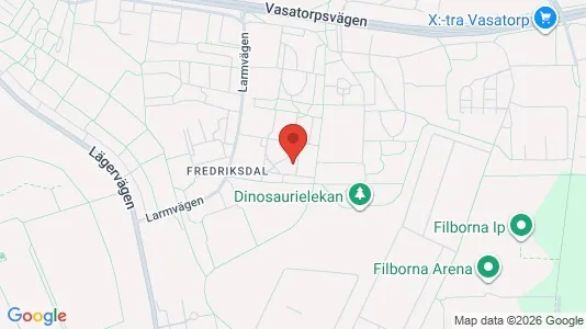 Apartments for rent i Helsingborg - kort over placeringen