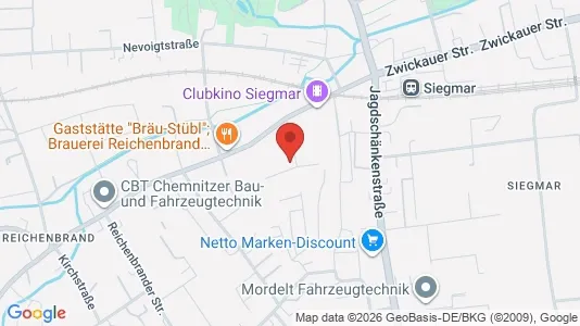 Apartments for rent in Chemnitz - Photo from Google Street View