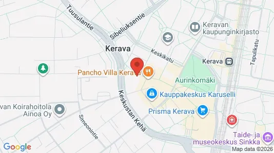 Apartments for rent i Kerava - kort over placeringen