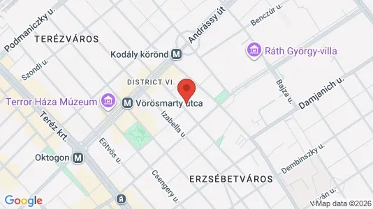 Apartments for rent i Budapest Újpest - kort over placeringen