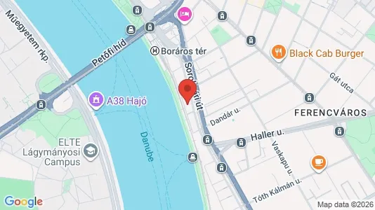 Apartments for rent i Budapest Újbuda - kort over placeringen