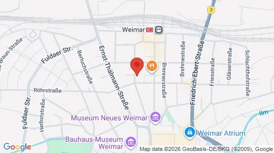 Apartments for rent in Weimar - Photo from Google Street View