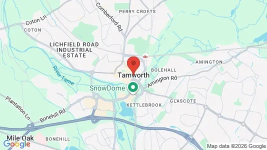 Apartments for rent in Tamworth - Staffordshire - Photo from Google Street View