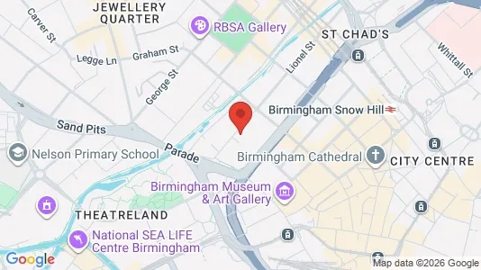 Apartments for rent in Birmingham - West Midlands - Photo from Google Street View