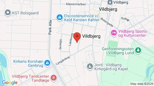 Apartments for rent i Vildbjerg - kort over placeringen