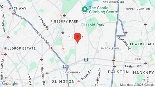 Apartments for rent in London N5 - Photo from Google Street View