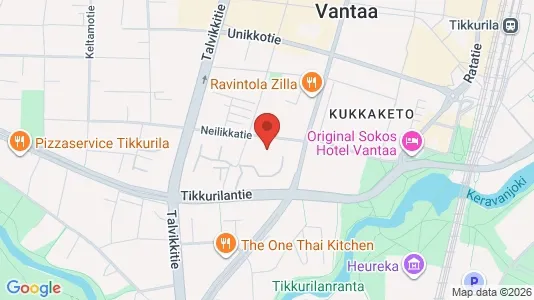 Apartments for rent i Vantaa - kort over placeringen