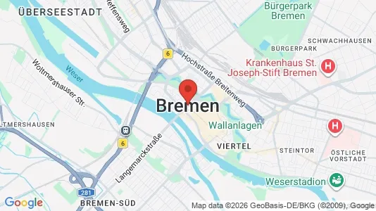 Apartments for rent in Bremen - Photo from Google Street View
