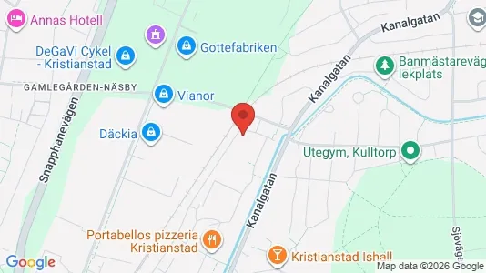 Apartments for rent in Kristianstad - Photo from Google Street View