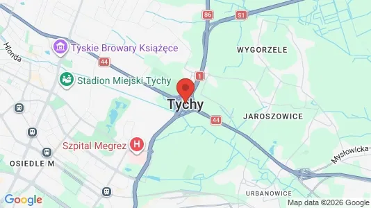 Apartments for rent in Tychy - Photo from Google Street View