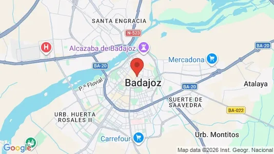 Apartments for rent in Badajoz - Photo from Google Street View