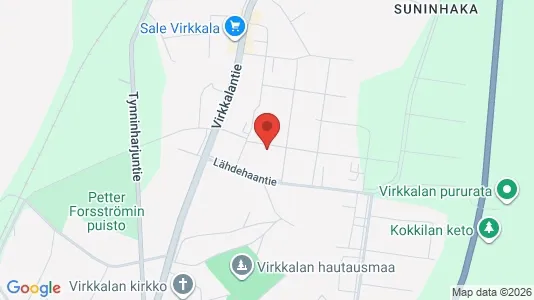 Apartments for rent i Lohja - kort over placeringen