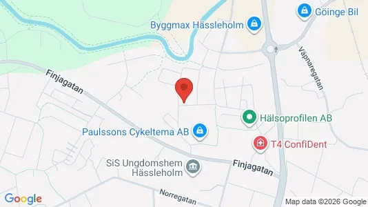 Apartments for rent i Hässleholm - kort over placeringen