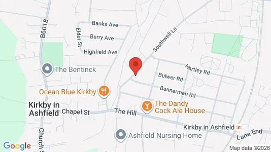 Apartments for rent i Nottingham - Nottinghamshire - kort over placeringen