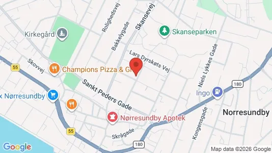 Apartments for rent i Aalborg Center - kort over placeringen