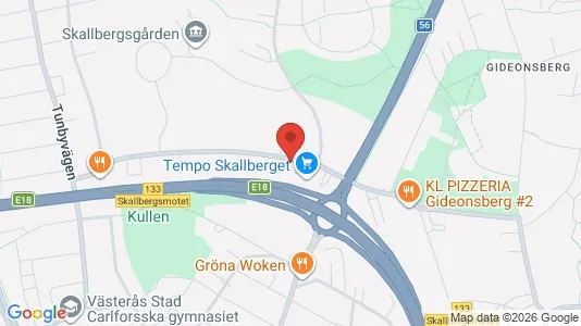Apartments for rent i Västerås - kort over placeringen
