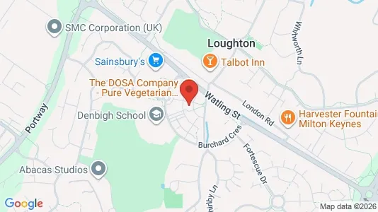 Apartments for rent i Milton Keynes - Buckinghamshire - kort over placeringen