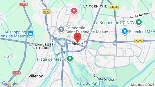 Apartments for rent in Meaux - Photo from Google Street View