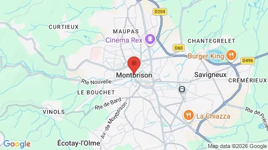 Apartments for rent in Montbrison - Photo from Google Street View