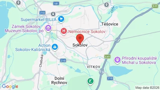 Apartments for rent in Sokolov - Photo from Google Street View
