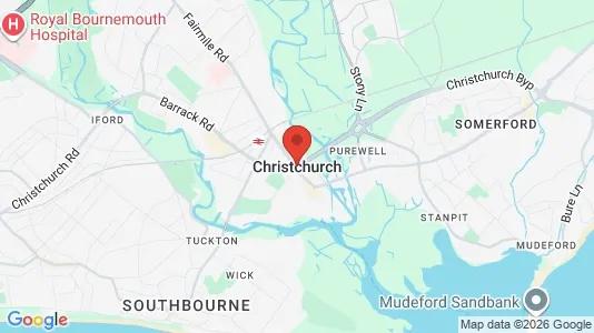 Apartments for rent in Christchurch - Dorset - Photo from Google Street View