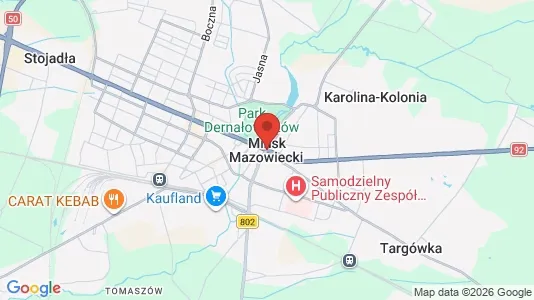 Houses for rent in Miński - Photo from Google Street View